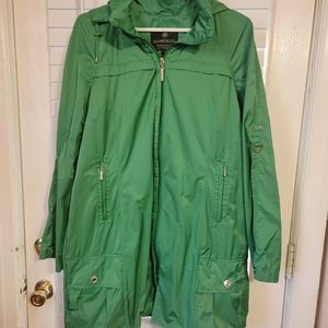 Rainforest Women Travel Coat Green SzXL